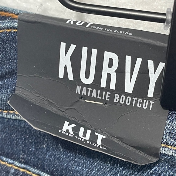 Kut From The Kloth Kurvy Natalie Bootcut Size 16 Acquire - Picture 4 of 7